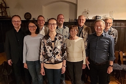 Andrea Hartmannsgruber, Stefan Thann, Manfred Wiktorin, Kreisrätin Brigitte Baueregger, Stadtrat Ewald Wanninger, Kreisrat Günther Iglhaut und Richard Weinfurtner