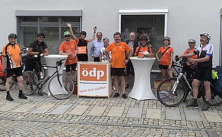 ÖDP-Tour München nach Berlin Mainburg